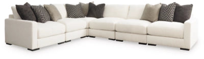 Elissa Court 6-Piece Next-Gen Nuvella™ Performance Fabric Modular Sectional