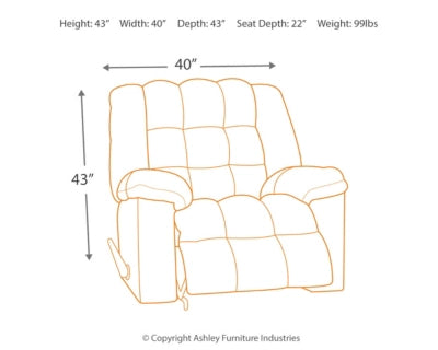 Ludden Manual Rocker Recliner