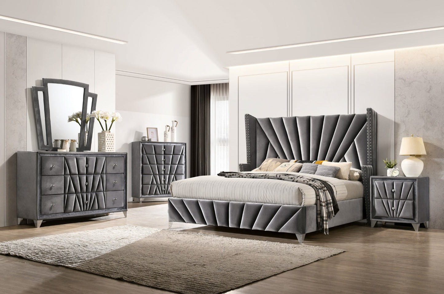 Furniture Of America CARISSA E.King Bed