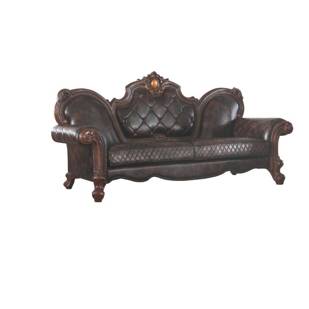 ACME Furniture Picardy Vintage Cherry Oak Sofa
