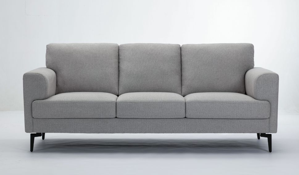 Acme Furniture Kyrene Sofas, Light Gray Linen