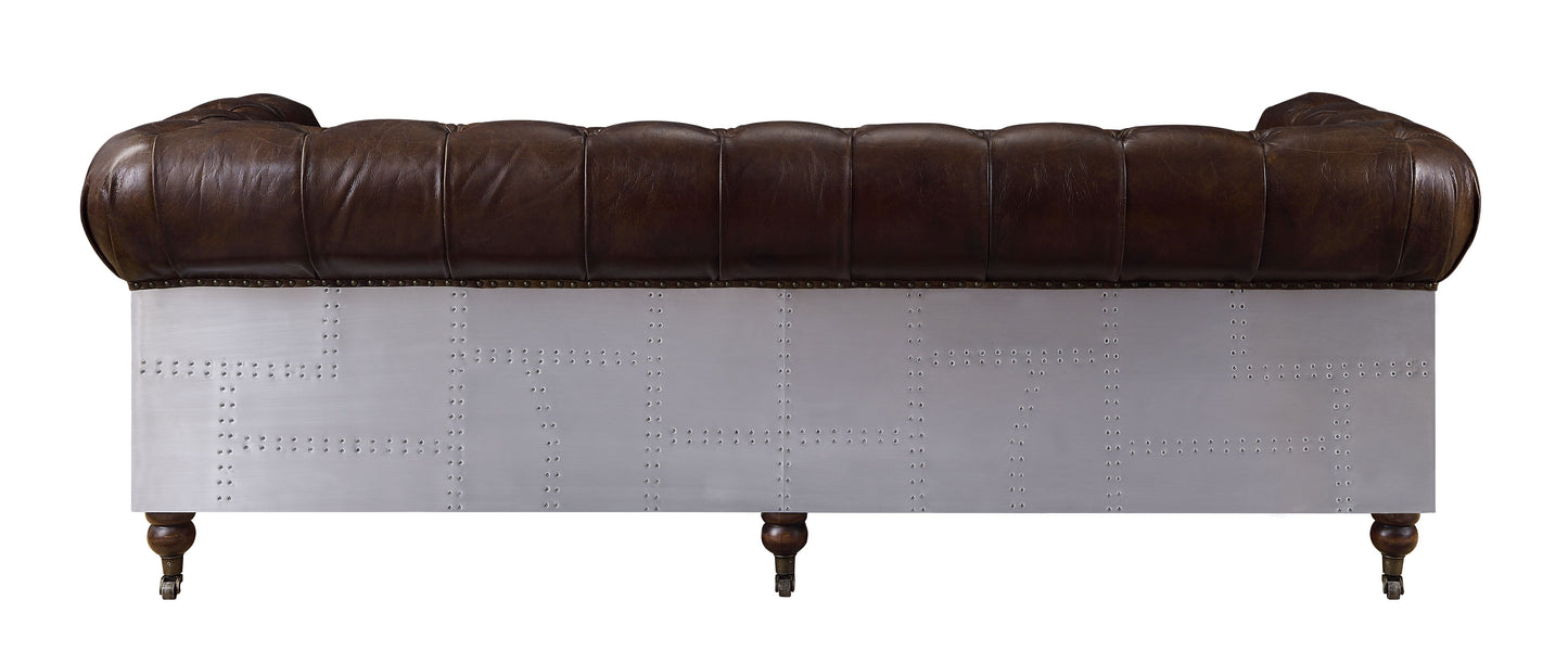 ACME Furniture Aberdeen Vintage Brown Sofa