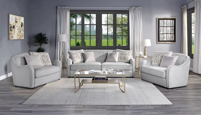 ACME Mahler Sofa Beige Linen Beige Sofa