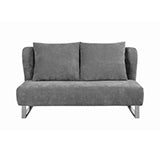 Coaster Vera Upholstered Sofa Bed Grey |Velvet