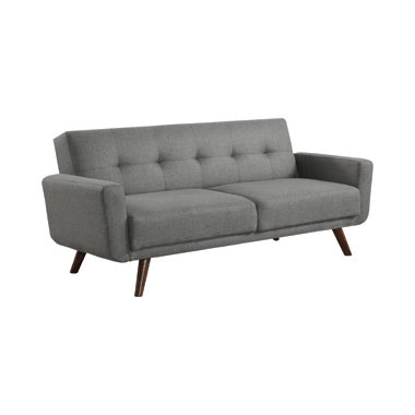 Coaster Hilda Tufted Upholstered Sofa Bed Grey |Sofa Bed