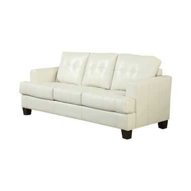 Coaster Samuel Upholstered Sleeper Sofa Cream |Sofa Bed