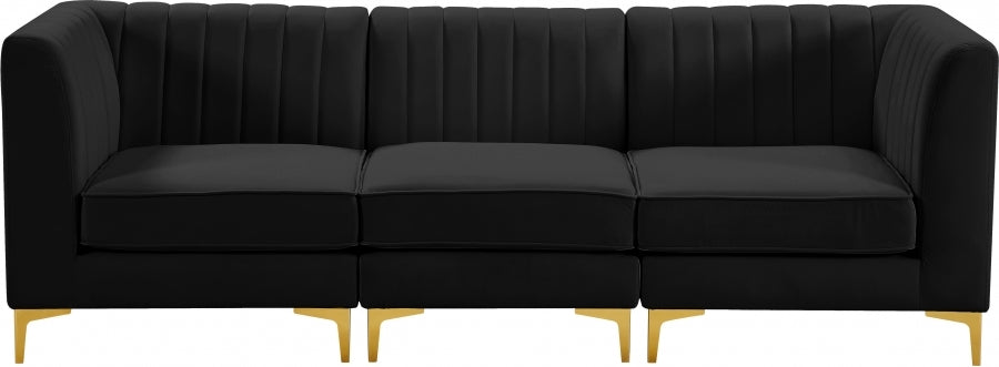 Meridian Alina Velvet Modular Sofa