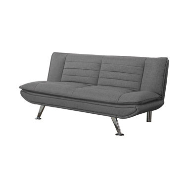 Coaster Julian Upholstered Sofa Bed With Pillow-Top Seating Grey |Sofa Bed
