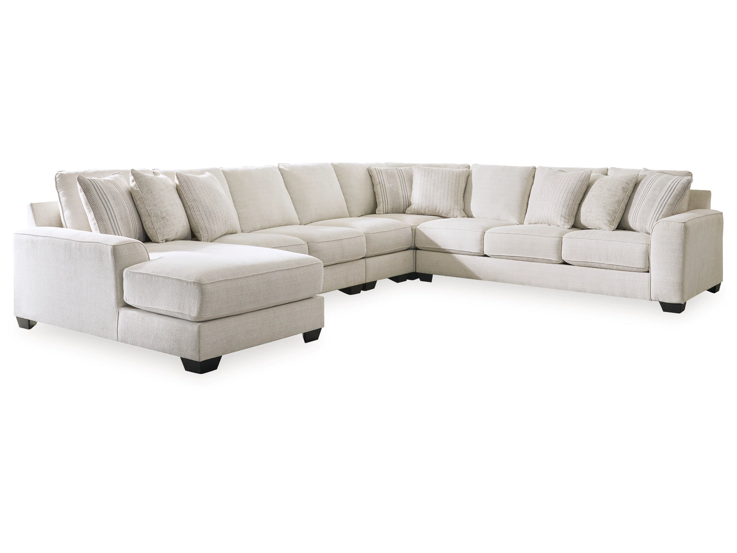 Lerenza 5-Piece Sectional with Chaise
