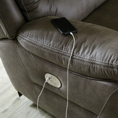 Cranedall Oversized Dual Power Recliner