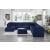 Crosby Fabric Modular U-Shaped Sectional Sofa, Composition 2, Blue by ACME