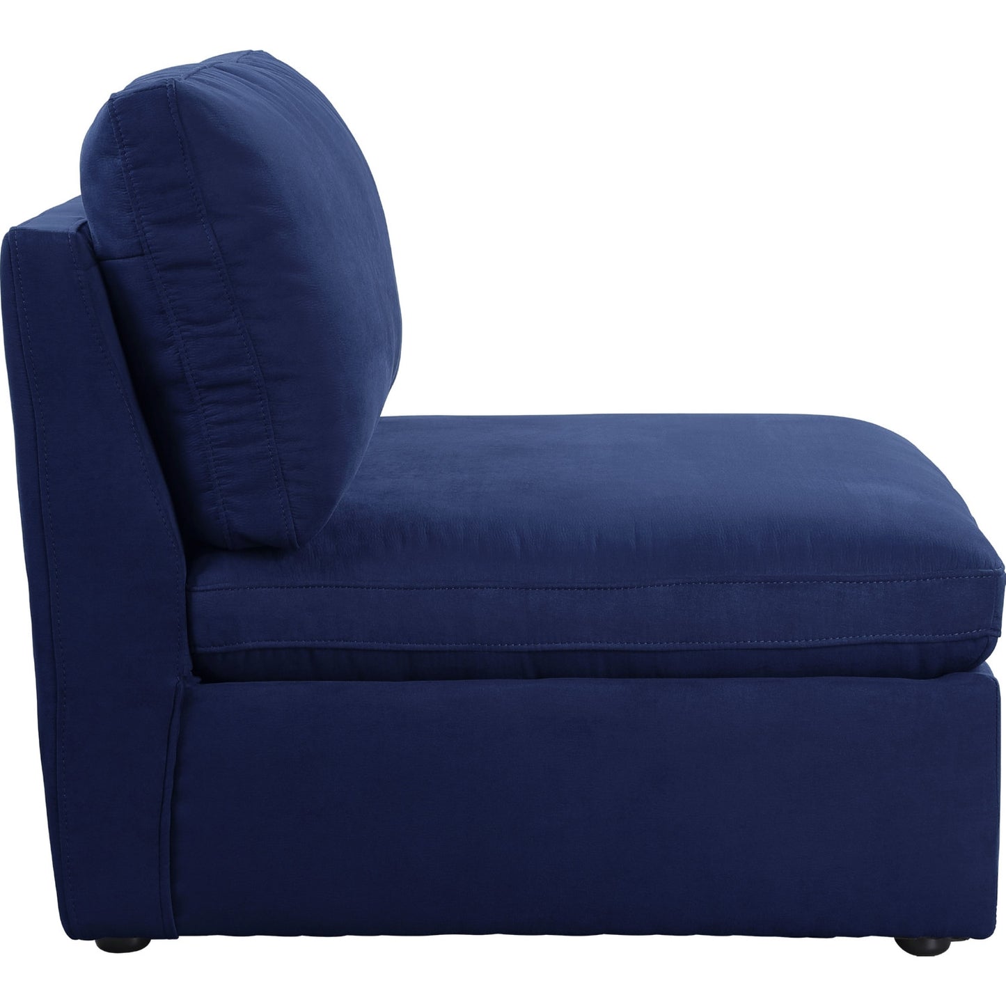 Crosby Fabric Modular U-Shaped Sectional Sofa, Composition 2, Blue by ACME