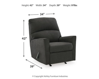 Lucina Manual Rocker Recliner