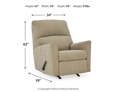 Lucina Manual Rocker Recliner