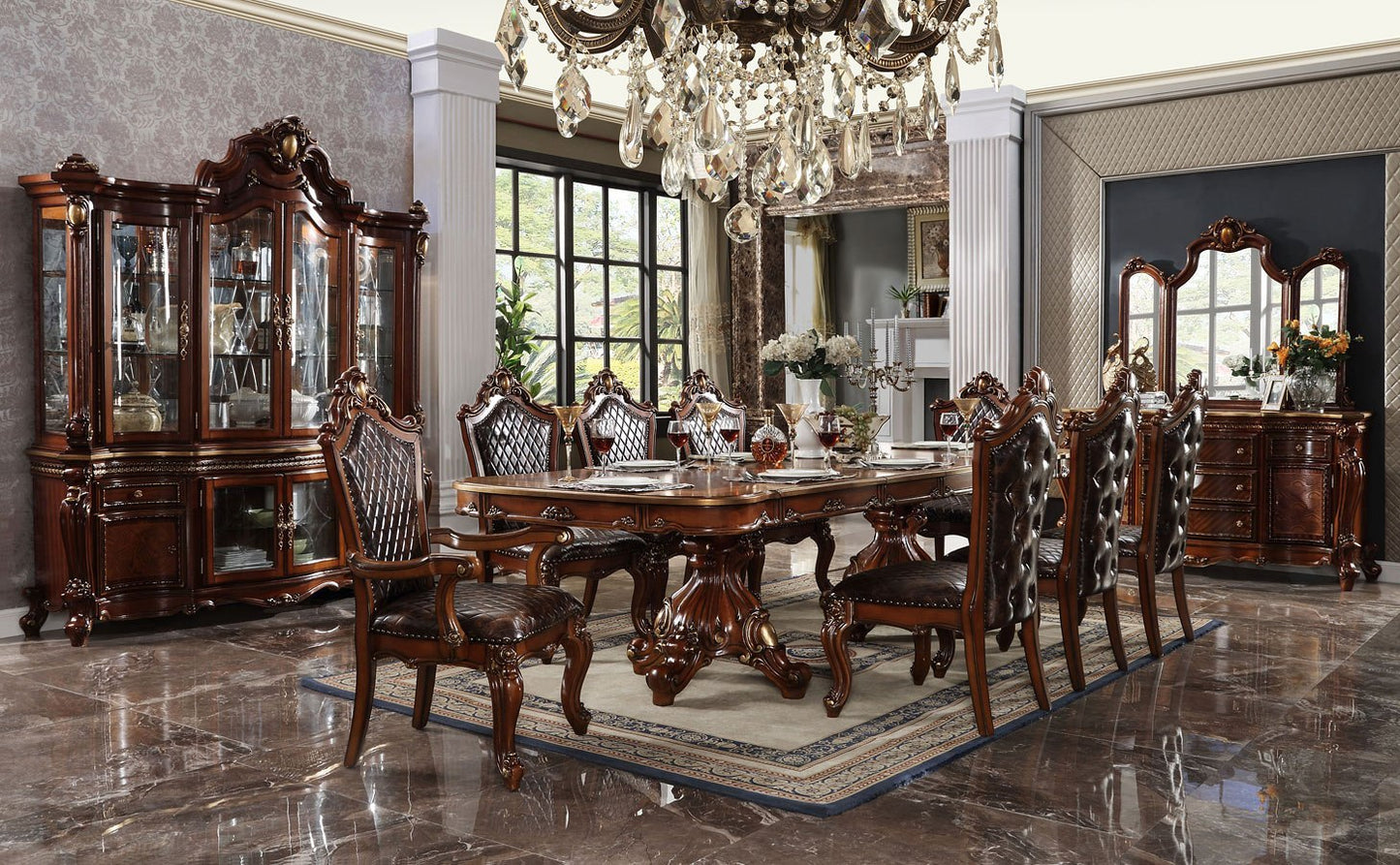 Picardy Rectangular Dining Room Set (Honey Oak)