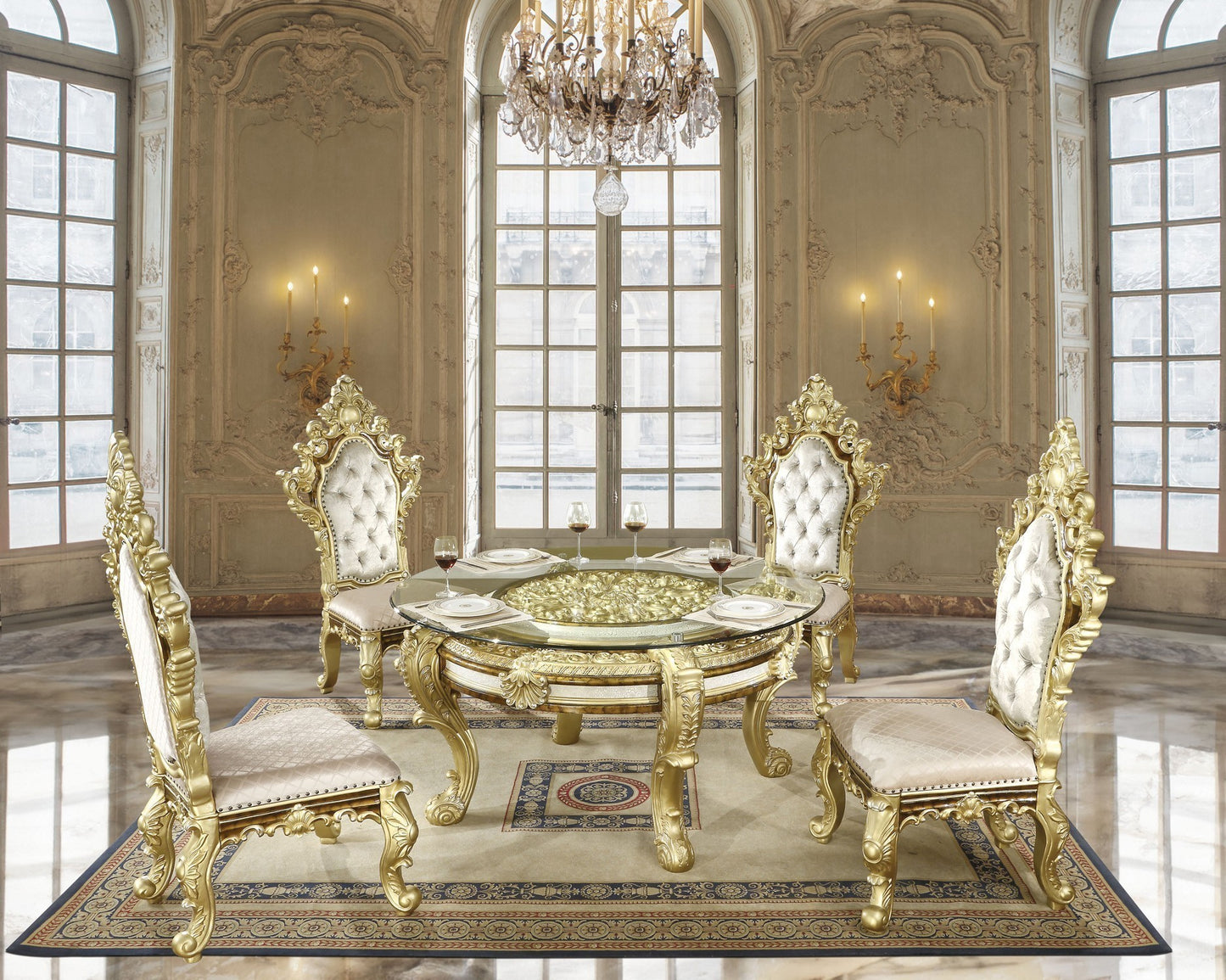 Desiderius Round Dining Room Set