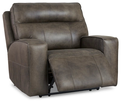 Game Plan Oversized Dual Power Recliner