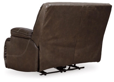 Ricmen Oversized Dual Power Leather Recliner