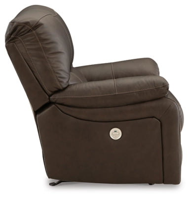 Leesworth Power Leather Recliner
