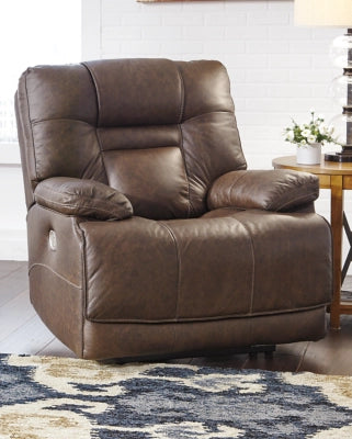 Wurstrow Triple Power Leather Recliner