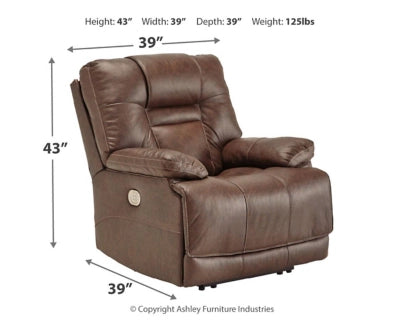 Wurstrow Triple Power Leather Recliner