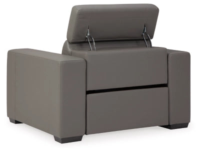 Texline Dual Power Leather Recliner