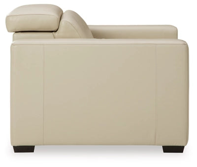 Texline Dual Power Leather Recliner