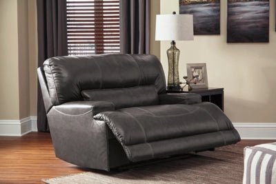 McCaskill Oversized Power Leather Recliner