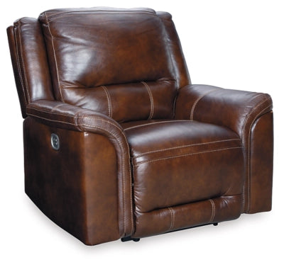 Catanzaro Dual Power Leather Recliner
