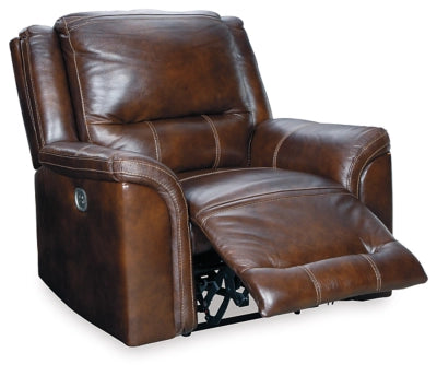 Catanzaro Dual Power Leather Recliner