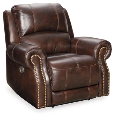 Buncrana Dual Power Leather Recliner