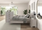 Furniture Of America Pocatello 5 Pc Queen Bedroom Set     |     FM79010AK-Q-5PC-C