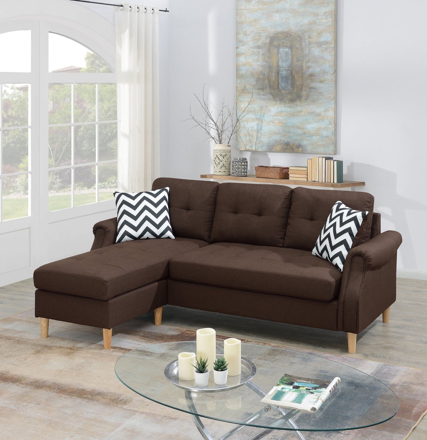 Boss Sectional Sofa Reversible Sectional