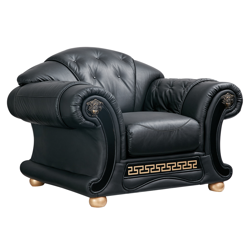 ESF Apolo Black Living Room Set