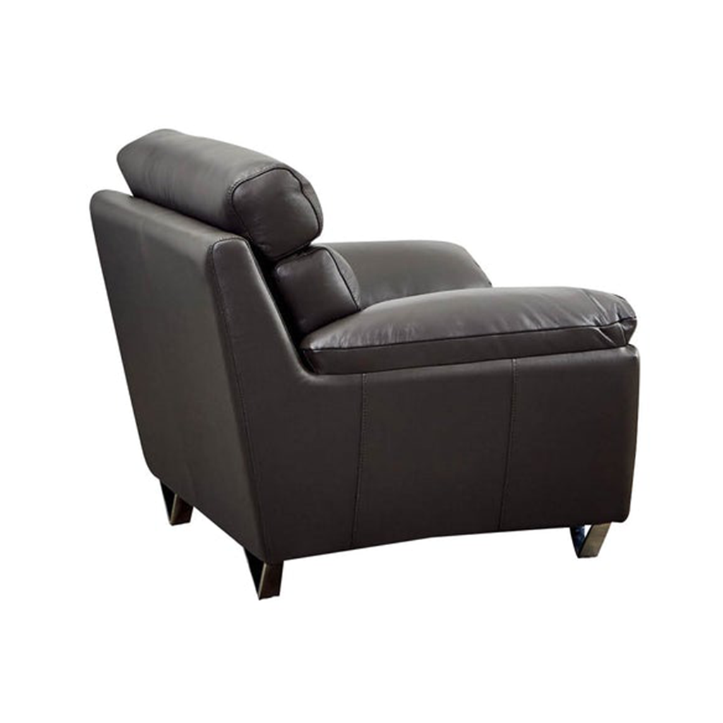ESF Furniture 8049 Living Room Chair in Dark Grey
