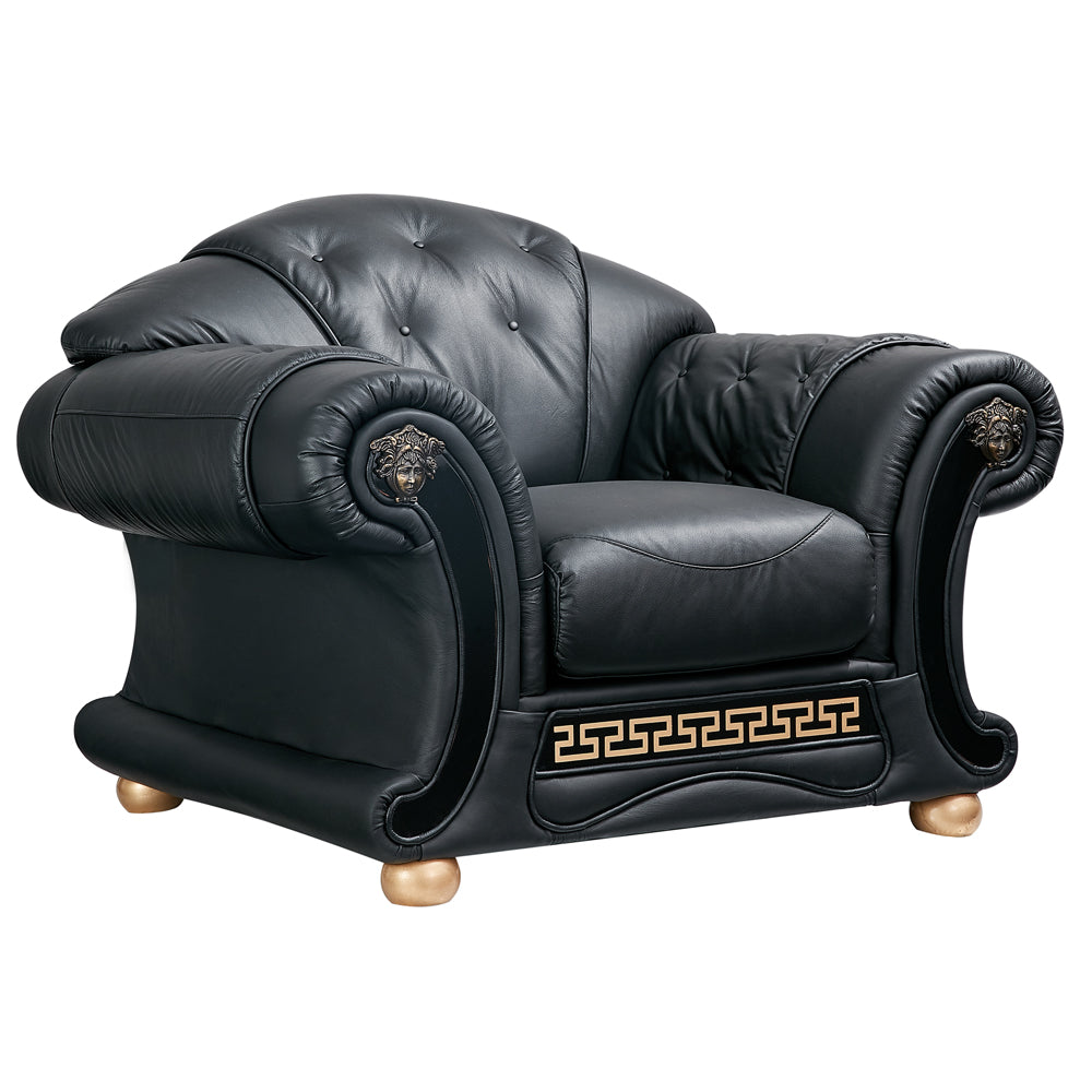 ESF Apolo Black Living Room Set