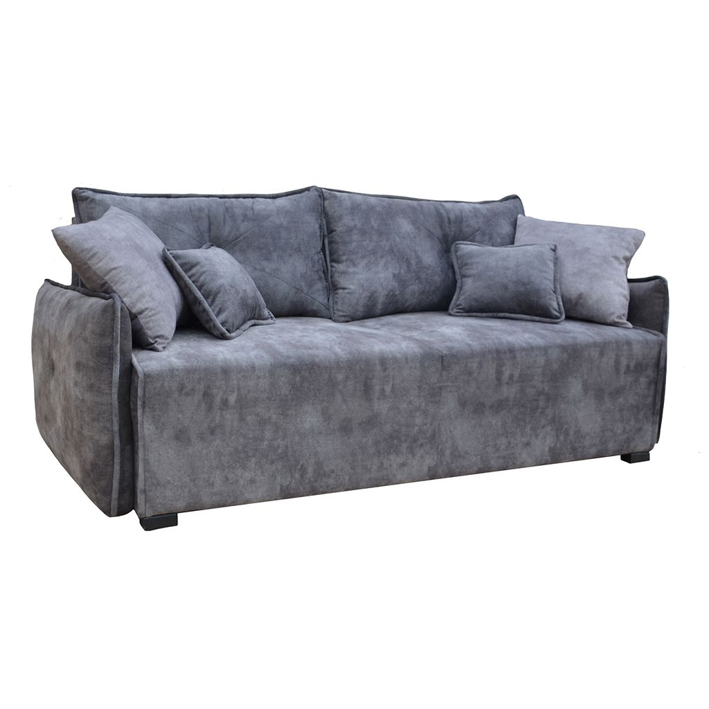 ESF Nino Sofa Bed in Gray Fabric