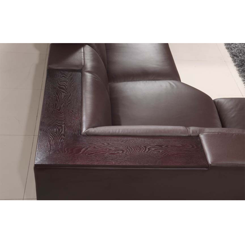 ESF 2146 Sectional with 1 Manual Recliner