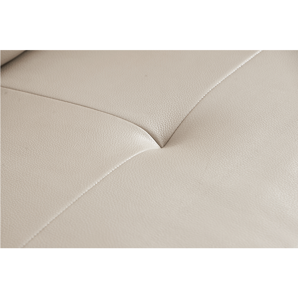 ESF 951 Modern Sectional with Electric Recliner in Light Gray