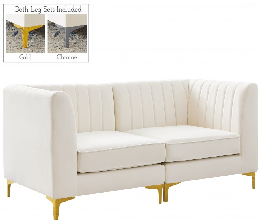 Meridian Alina Velvet Modular Sofa