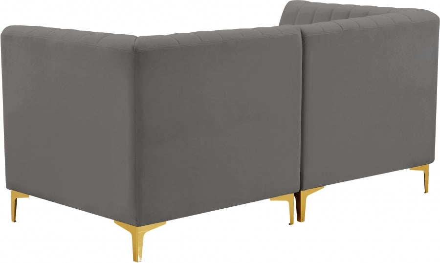 Meridian Alina Velvet Modular Sofa